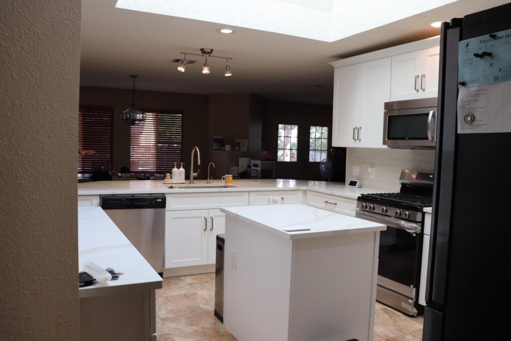 RTA White Shaker Kitchen