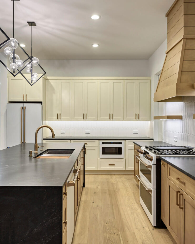 Custom kitchen build in Mueller
