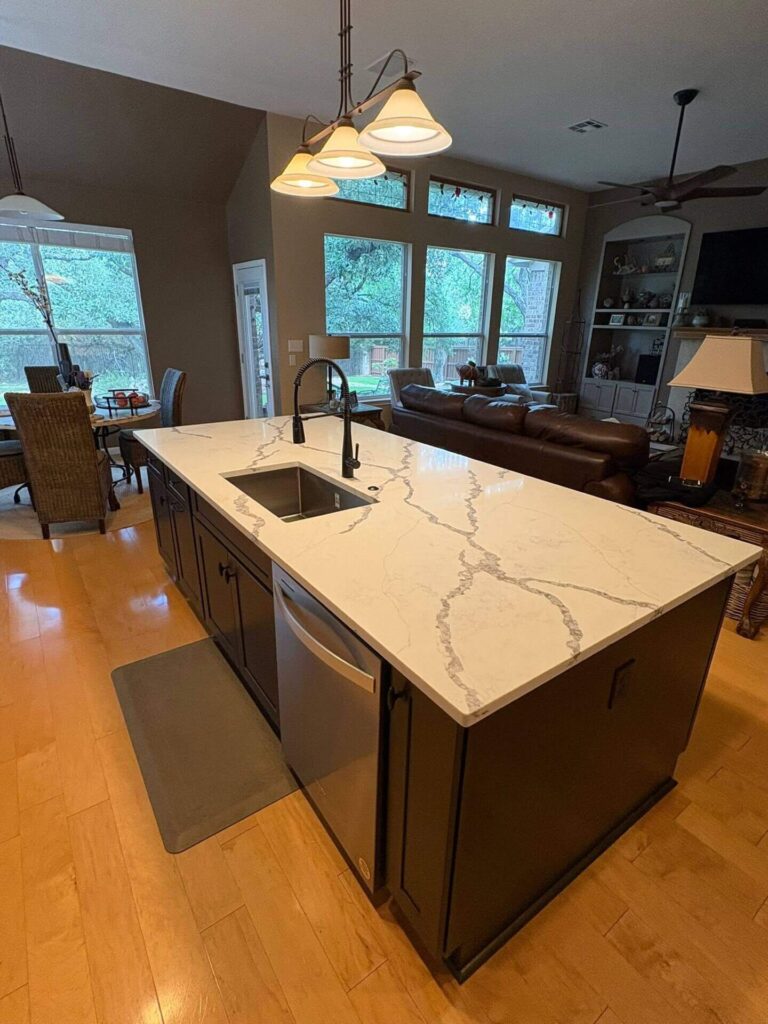 Kitchen cabinet remodel in Steiner Ranch