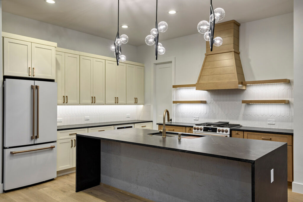 Custom kitchen build in Mueller