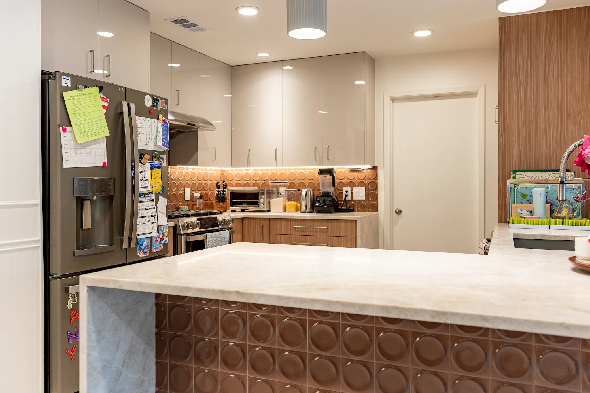 Clean, Modern Contrast Kitchen Remodel in Austin, TX by Cabinetto project photo 14