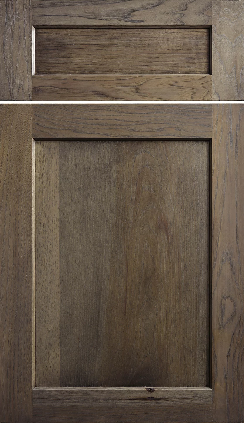 Shown in Hickory with Caraway Stain in Hudson