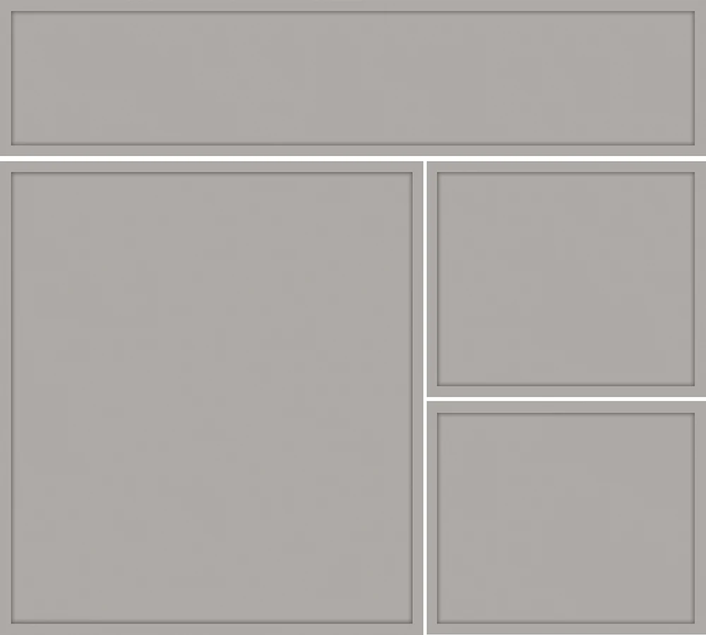 Solid Matte Foil / Haze in Sullivan