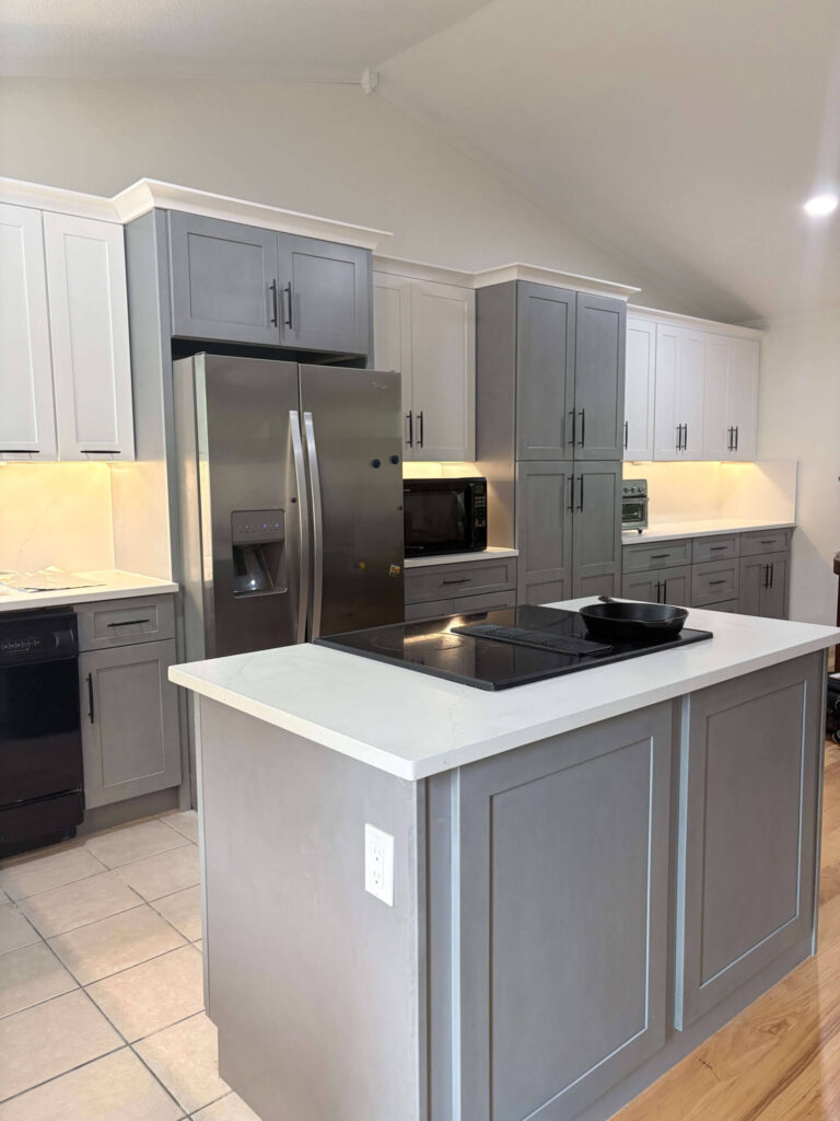 Kitchen Remodeling RTA Shaker in Light Grey