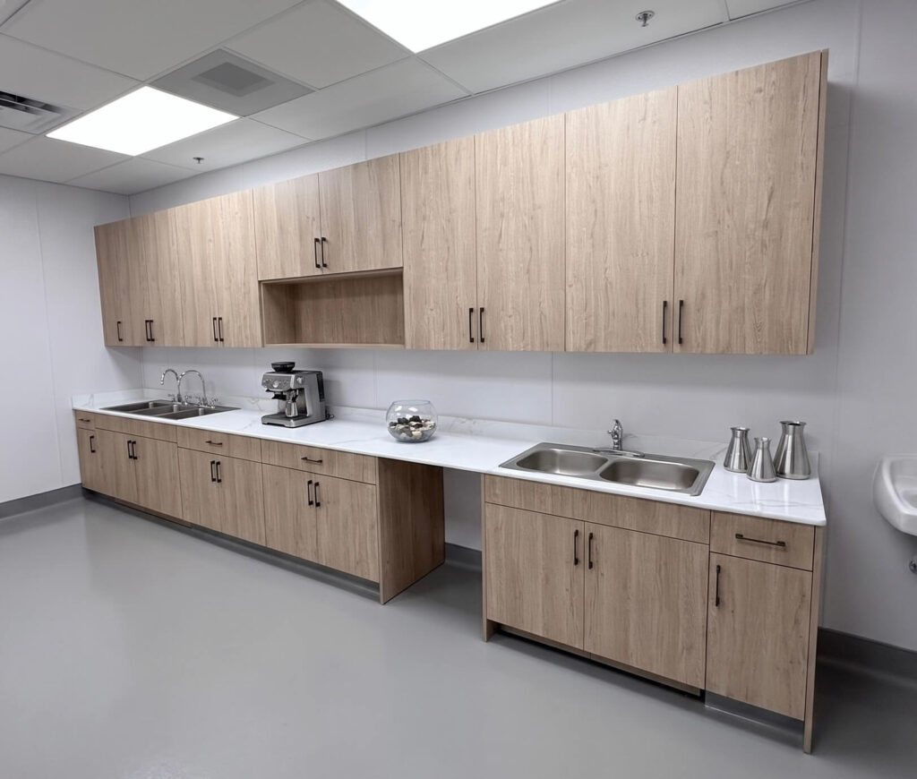 preschool custom cabinets