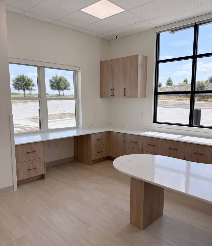 preschool custom cabinets