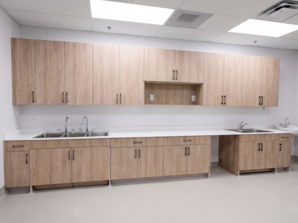 preschool custom cabinets