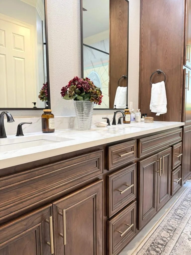 Bathroom remodeling with Bertch Cherry in Austin
