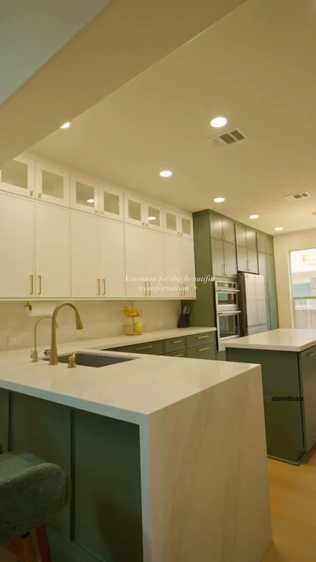 When new cabinets bring a fresh vibe, new hope, and a whole new space to make memories in. ✨

Sometimes, changing your kitchen changes more than the way it looks it changes the way home feels. 🤍

#cabinetto #austin #kitchenremodel 

📍 Austin, TX | Kitchen Cabinets • Cabinet Design • Kitchen Remodeling • Installation