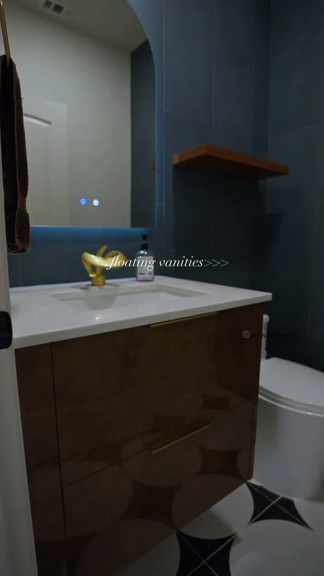 Did we deliver?
Or did we just deliver the vanity of your dreams?!✨🙏🏼🤏🏽

Bathroom vanity | custom cabinetry | modern bathroom design | luxury bathroom remodel | Austin bathroom remodeling | Austin cabinets | kitchen & bath design

#floatingvanity #cabinetto #bathremodel